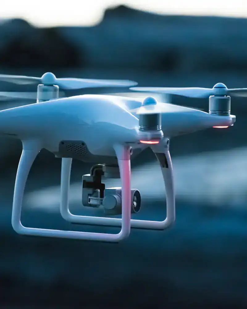 Drone in flight